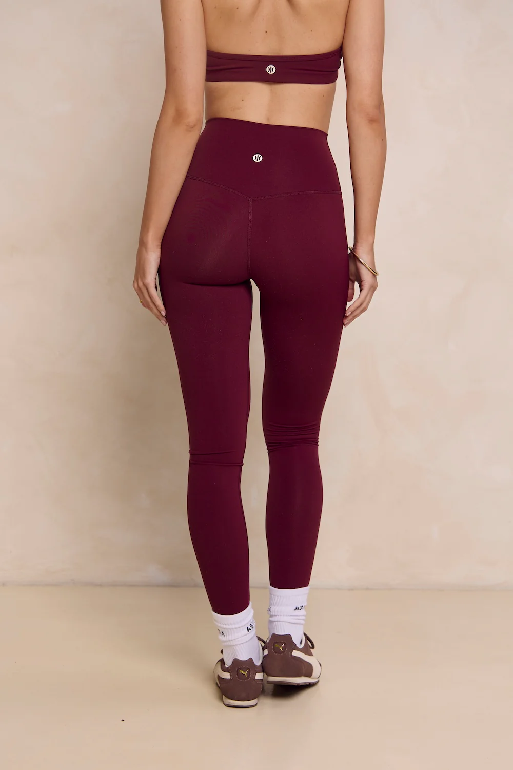 Astoria Airvíve Full Length Legging - Burgundy - Image 2