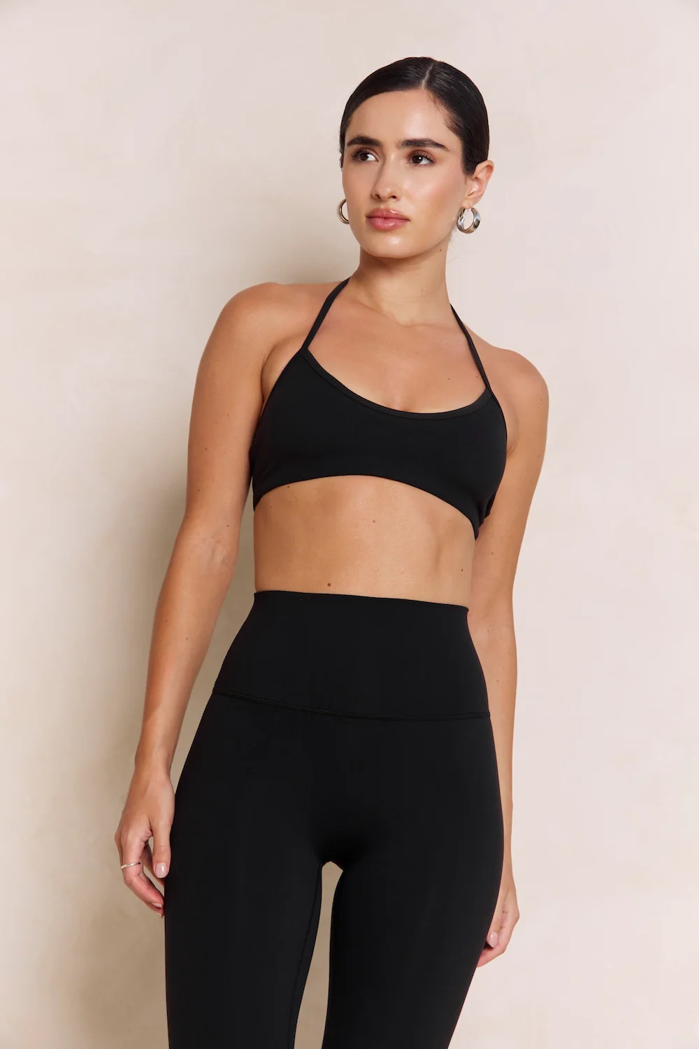 Astoria Airvíve Halter Sports Bra - Black