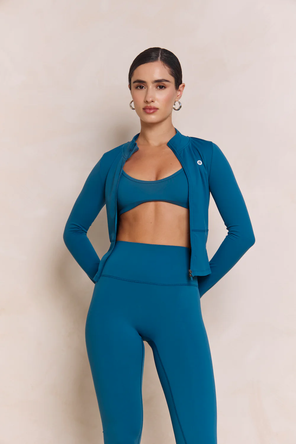 Astoria Airvíve Halter Sports Bra - Teal - Image 6