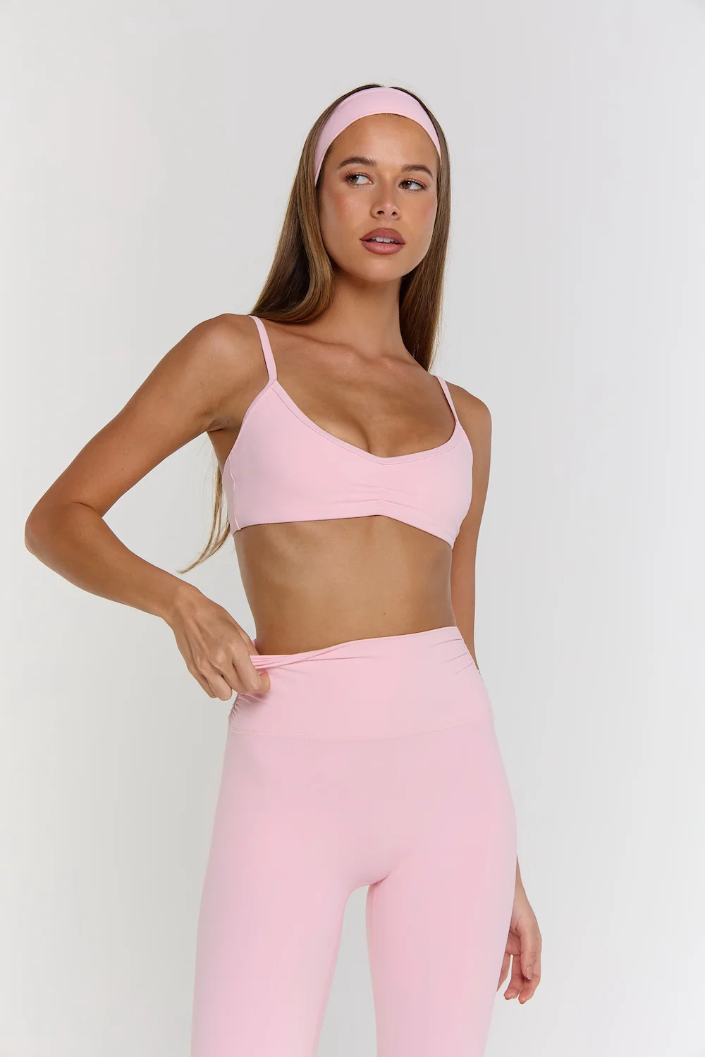 Astoria Airvíve Ruched Legging - Sweetheart Pink - Image 6