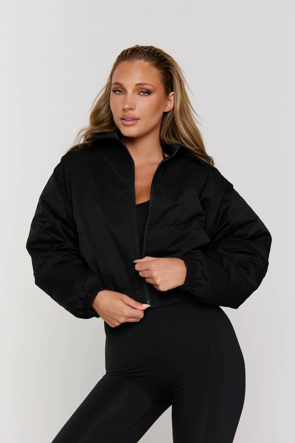 Astoria Bomber Jacket - Black