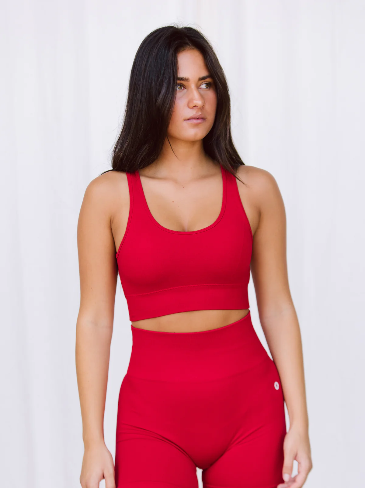 Astoria VELOCITY Seamless Sports Crop - Cherry - Image 2